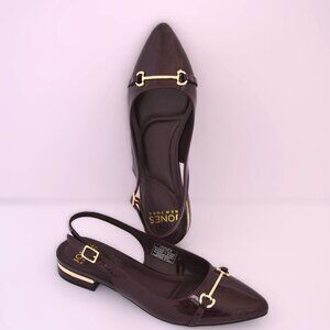 Jones New York Quaden Burgundy Sling Back Heels